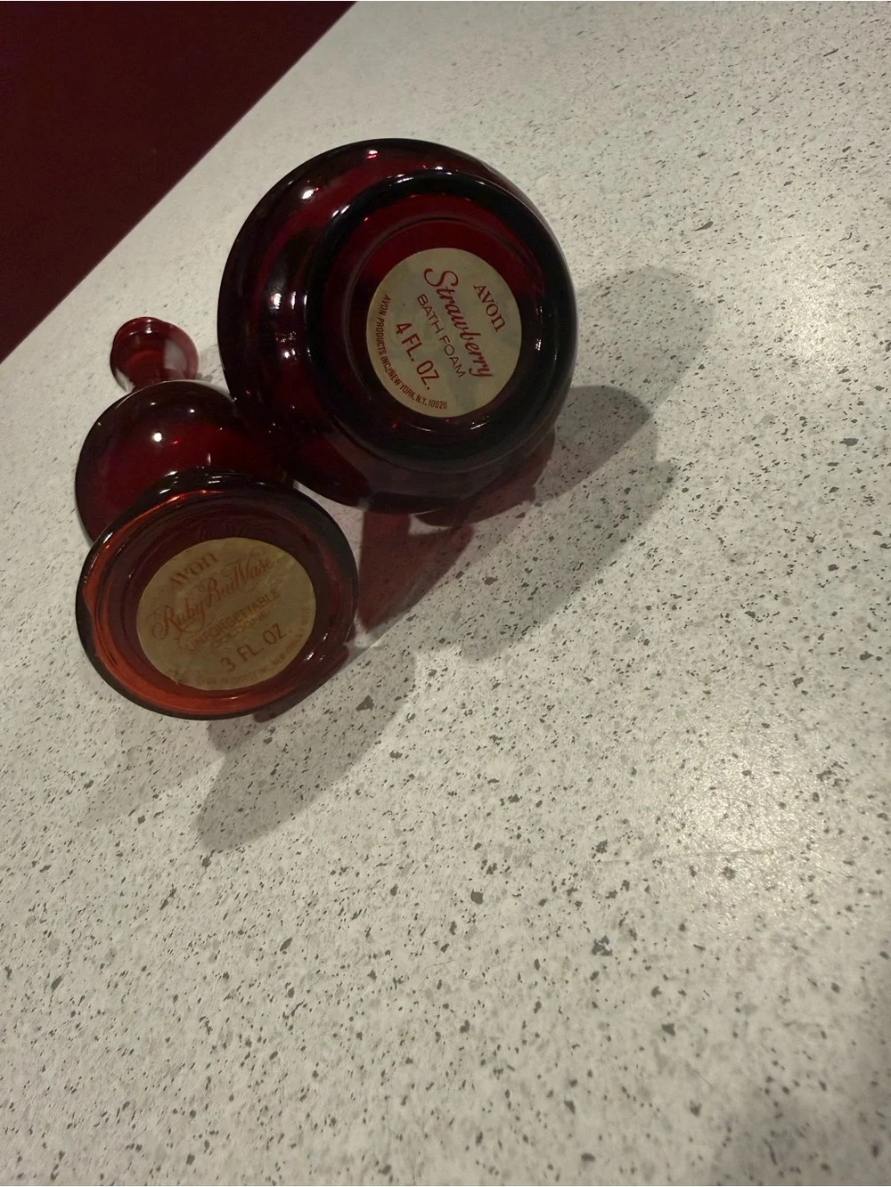 Vintage Avon perfume and soap bottles